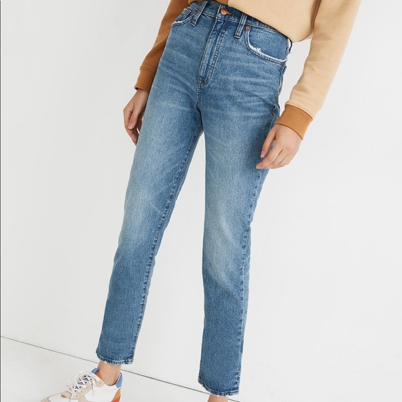 Madewell Classic Straight Jeans In 